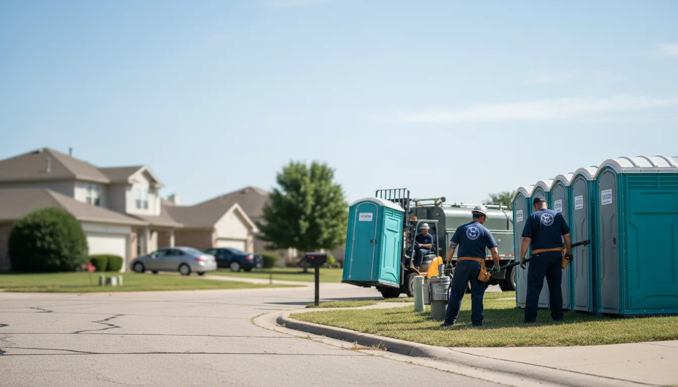 Porta Potty Rental in Courtland, KS near me